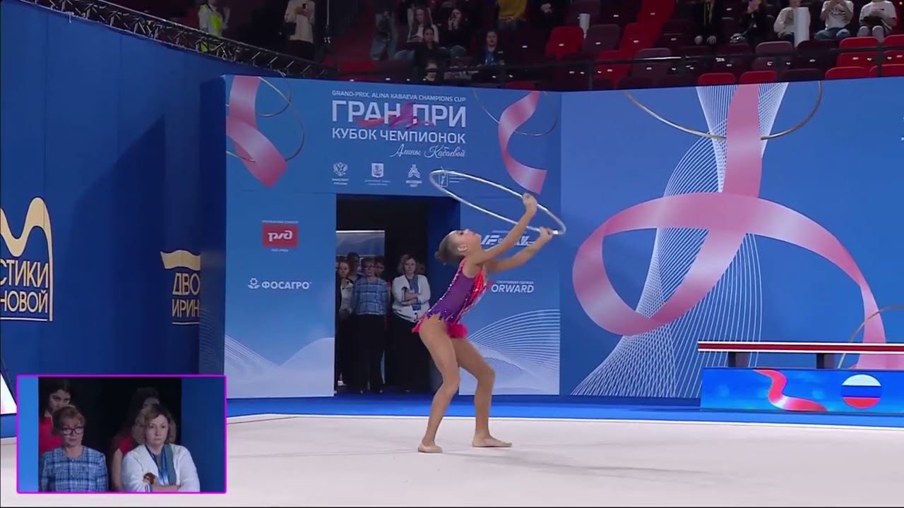 Sofia Ilteriakova hoop final Grand Prix 2025 27.45🥈