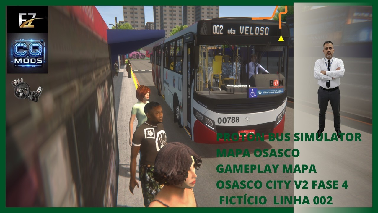 Gameplay Mapa Osasco City V2 FASE  3 linha 002 nao da pra comtinua