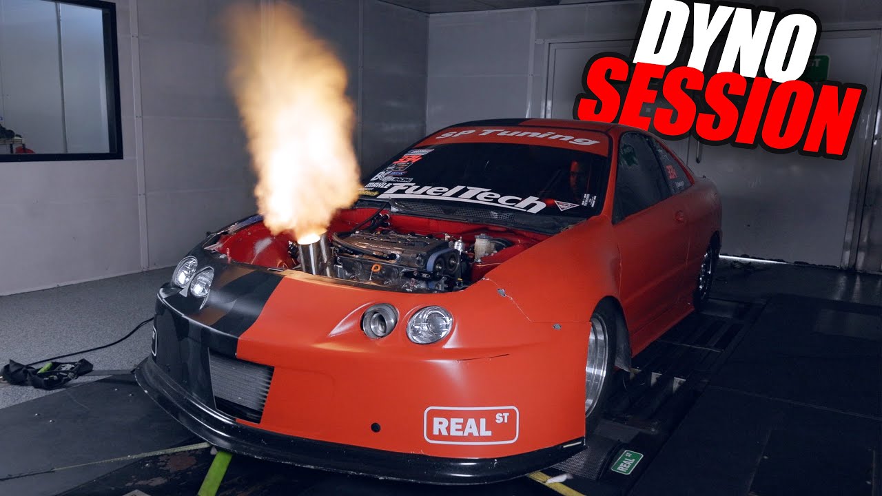 8-секундный зверь от Slowintegra разрывает динамометр! 40+ PSI 🔥