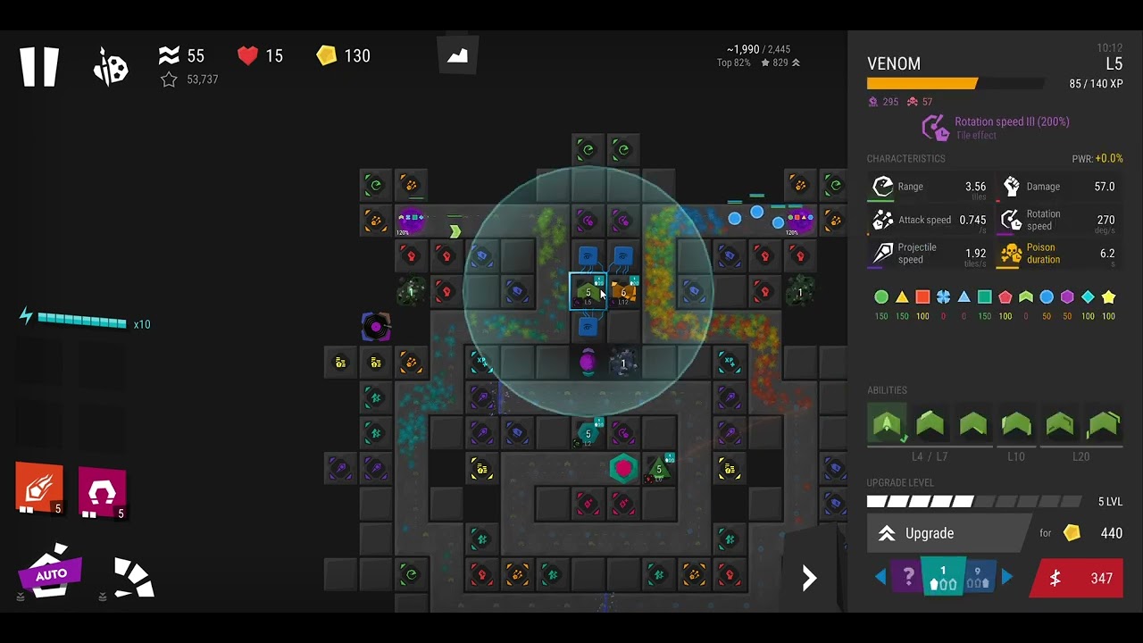 Infinitode 2 DQ10 Score: 134,041