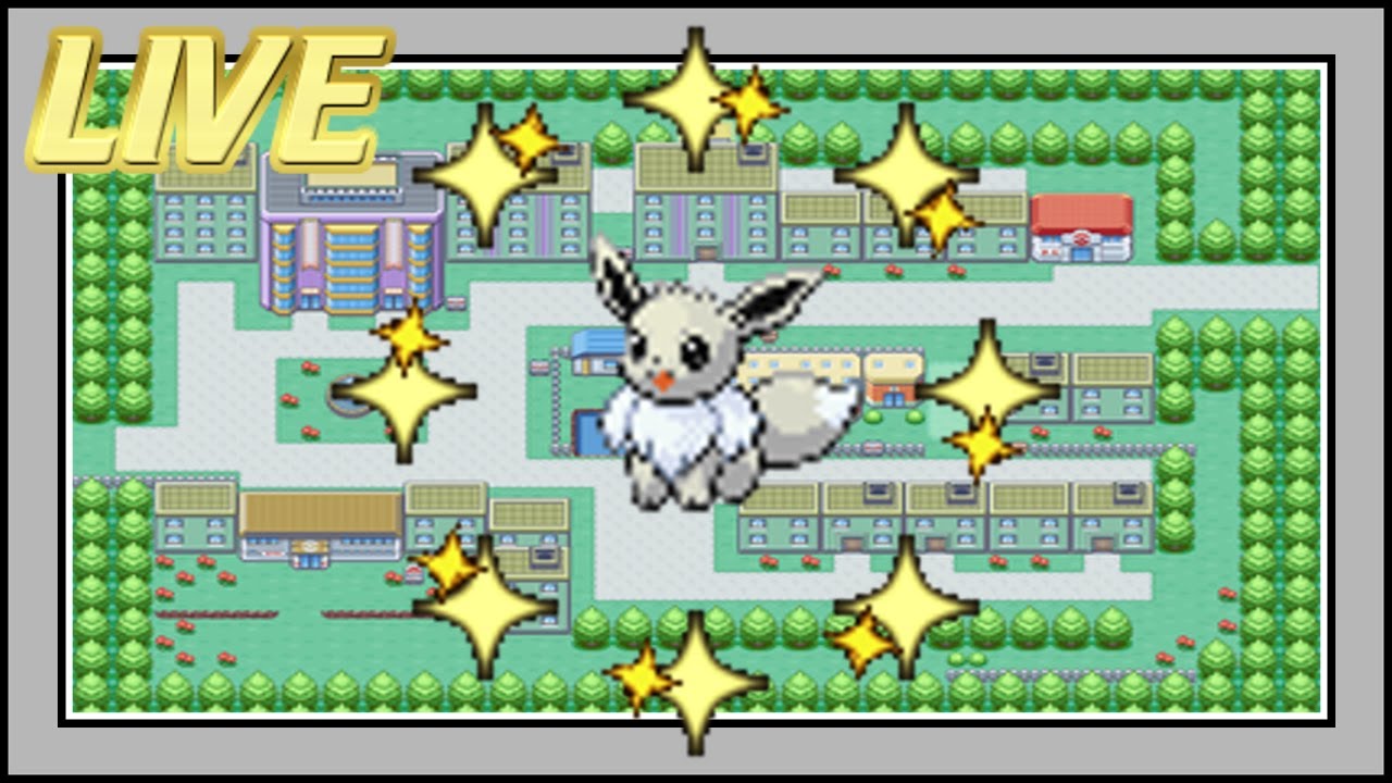 [WSHC #2] LIVE! Shiny Eevee After a QUICK 30,942 SRs [Fire Red]