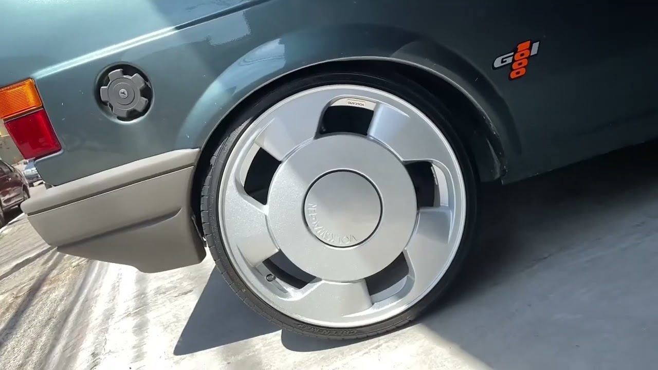 VW Gol Quadrado 1000 Verde Pinus com Orbital 18 @AmanteDosbaixos