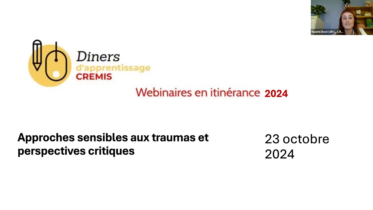 Approches sensibles aux traumas et perspectives critiques