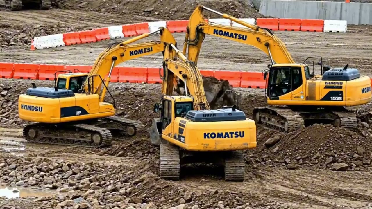 Komatsu PC1250 Performance Test