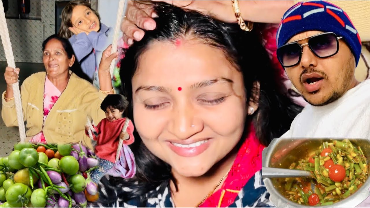 Maa ka Hichka masti😅aur kinjal ki Malish masti😂Family mai Shadi ka Invitation aaya🥳bachapan aaya