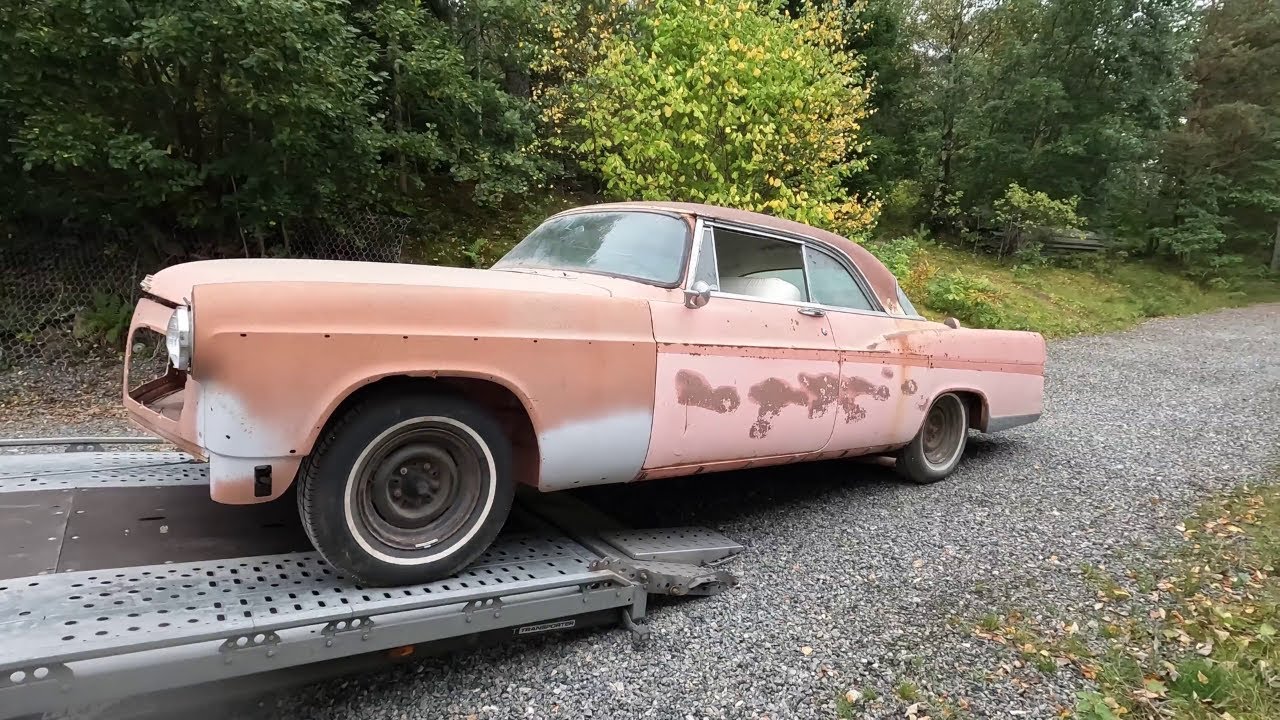 Will it Run and Drive after Decades? Pink 1956 Imperial Project Car