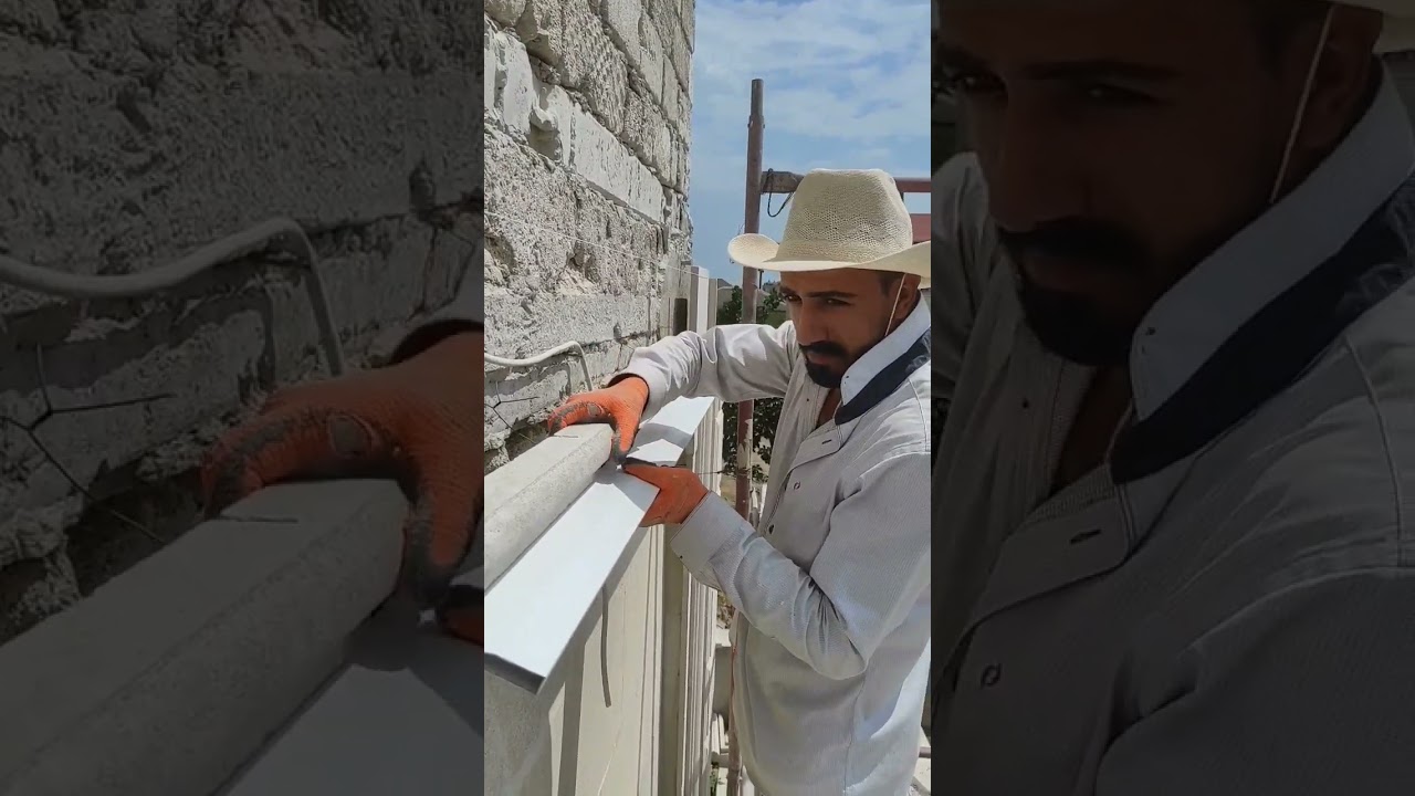 Aqlay nece vurulur? Ağlay daşı Villa, Həyət evi və fasad İşi 