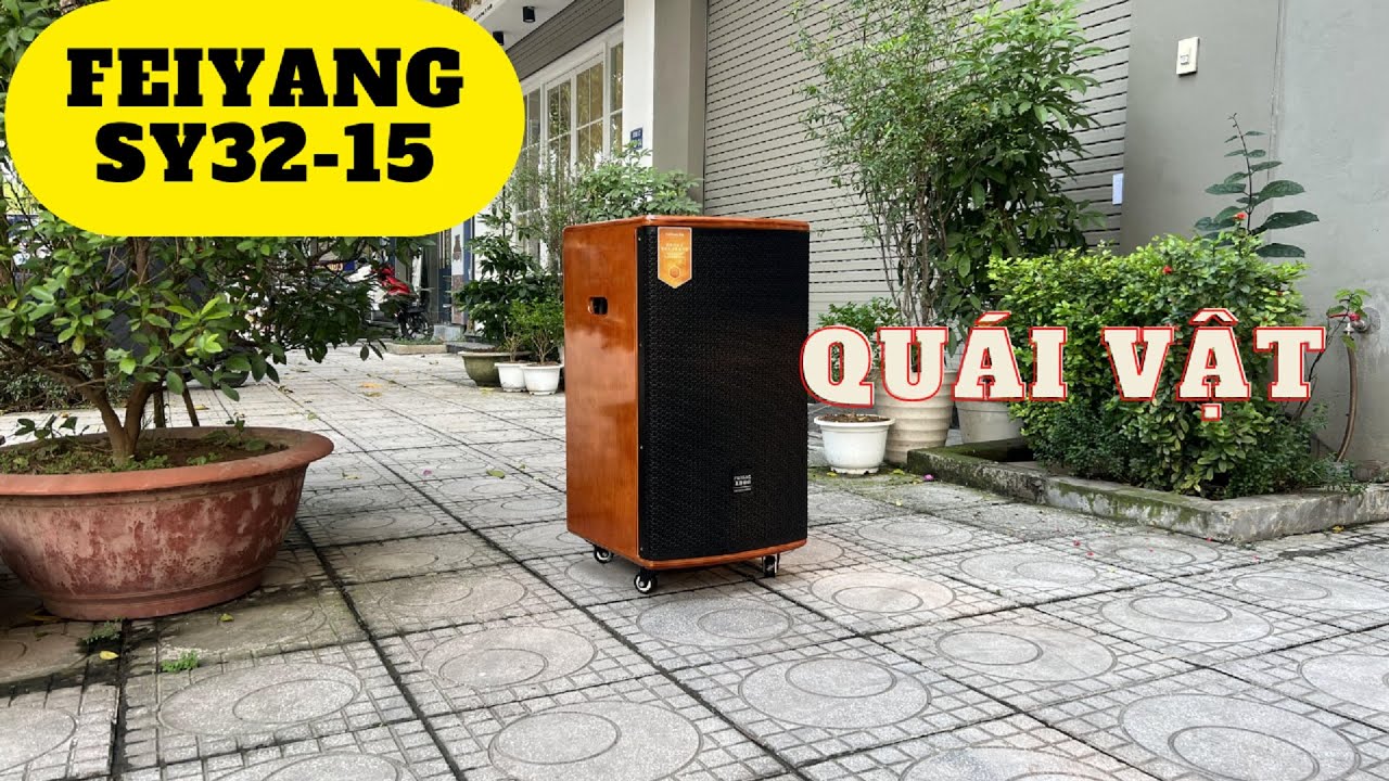 Loa kéo Bass 40cm hay nhất 2022 | Loa kéo Feiyang SY32-15 | Loa kéo Hoàng Nam