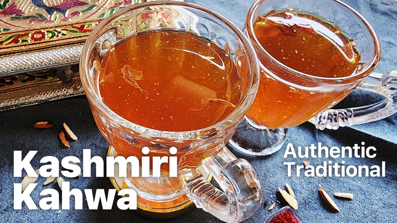 Authentic Kashmiri Kahwa Recipe | Traditional Kashmiri Kahwa Recipe | Kahwa Tea Recipe