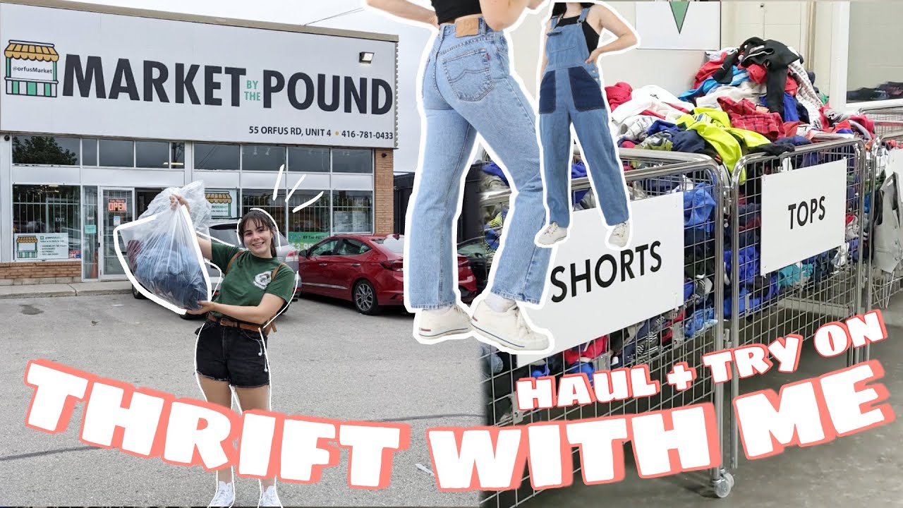 THRIFT WITH ME | Toronto's Clothing by the Pound Market!