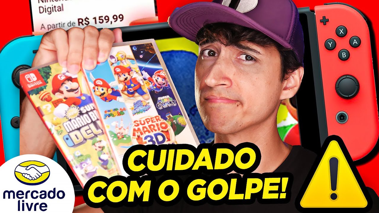 Alerta de golpe! Comprar Contas Nintendo com jogos: Primária, Secundária, Aluguel