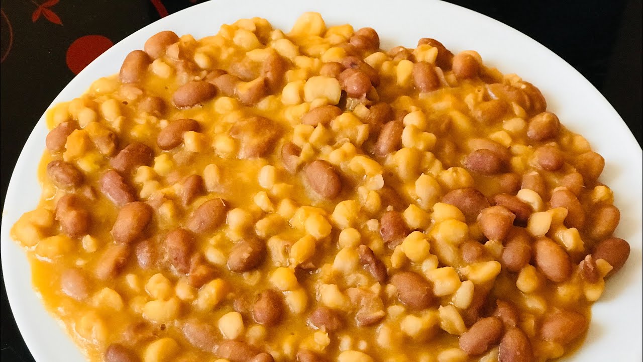 Jinsi ya kupika makande ya nazi, kwa urahisi kutumia jiko la gesi(Maize and beans recipe)