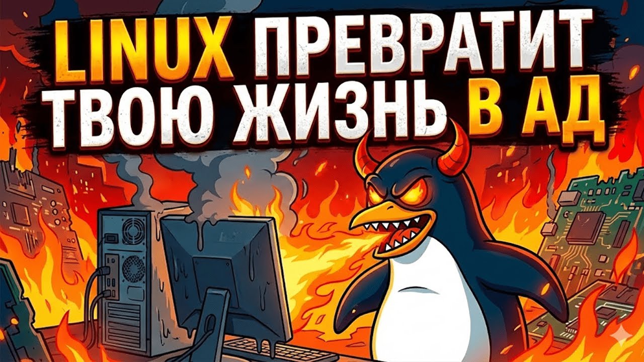 LINUX ПРЕВРАТИТ ТВОЮ ЖИЗНЬ В АД!