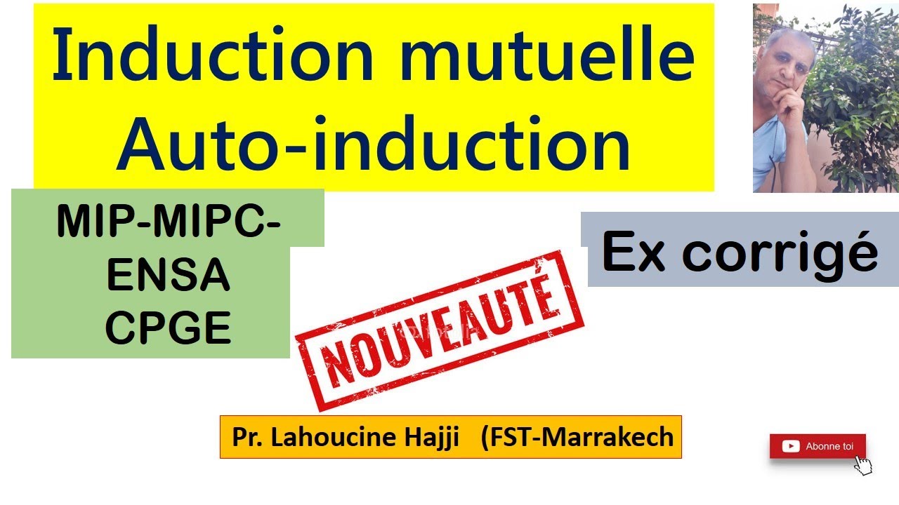 Induction mutuelle et auto-induction : Exercice corrigé