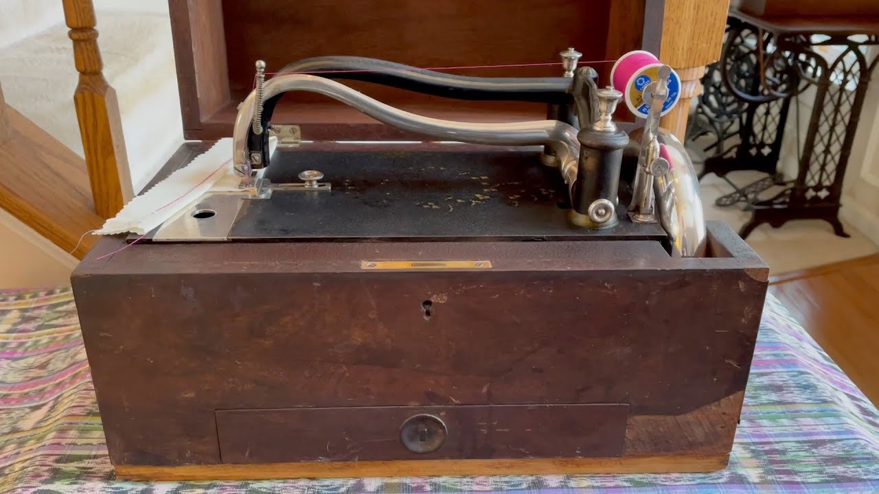 1858 Grover & Baker Handcrank Sewing Machine