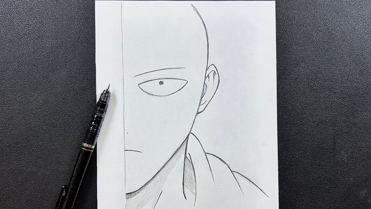 رسم سهل | تعلم رسم سايتاما خطوة بخطوة