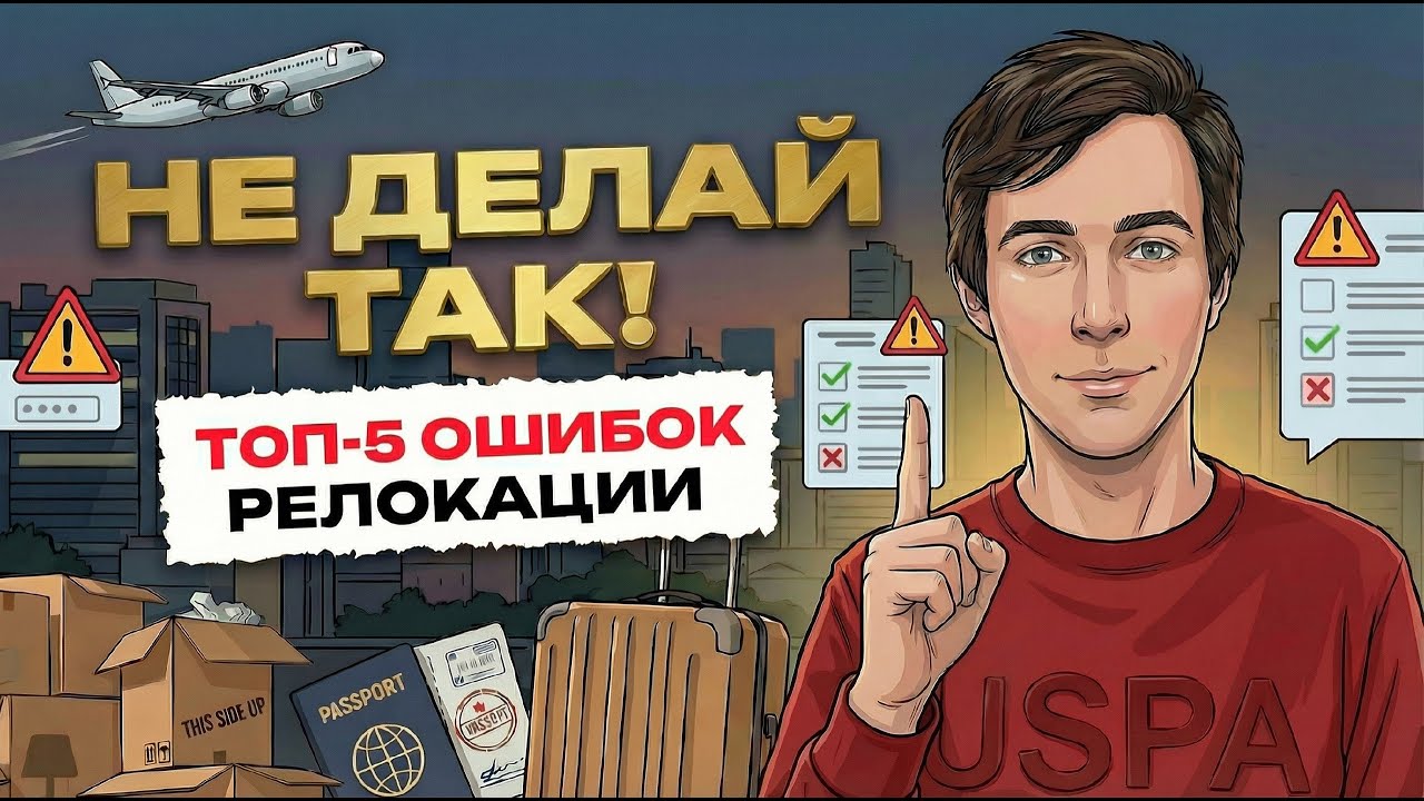 5 ошибок релокации, которые стоят денег и нервов 😬