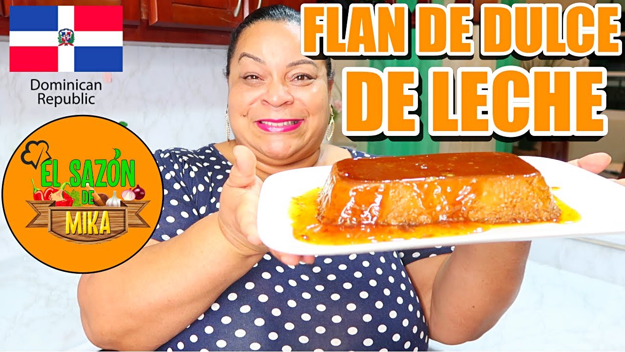 FLAN DE DULCE DE LECHE