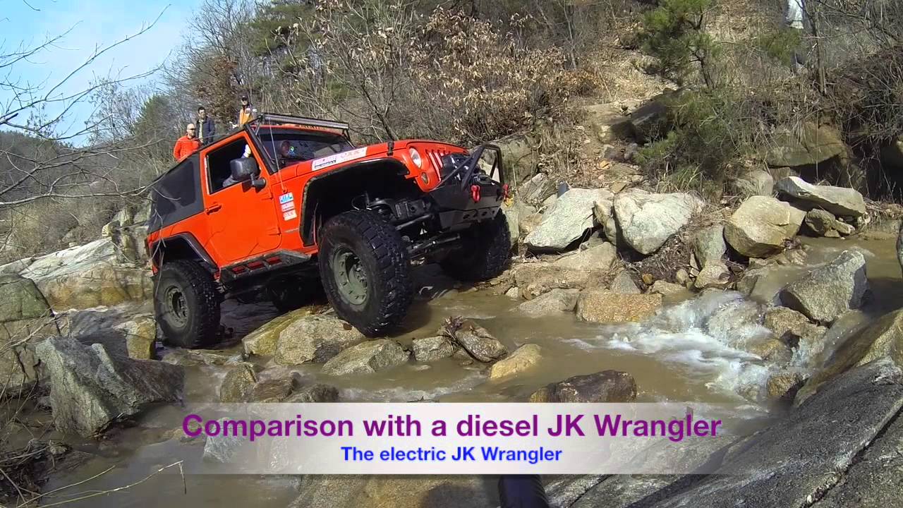 Jeep JK Wrangler Electric Vehicle Conversion Extreme Offroad