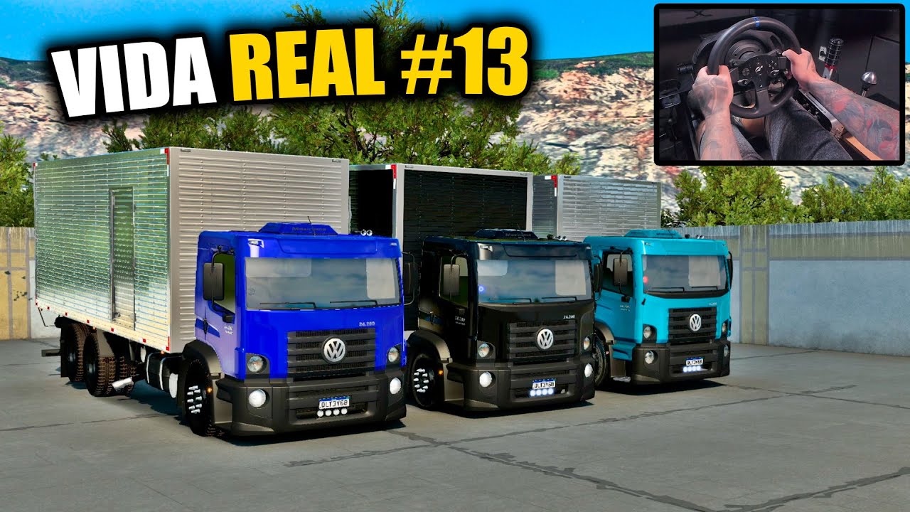 VIDA REAL #13 - BLITZ DA POL&Iacute;CIA FEDERAL - EURO TRUCK SIMULATOR 2