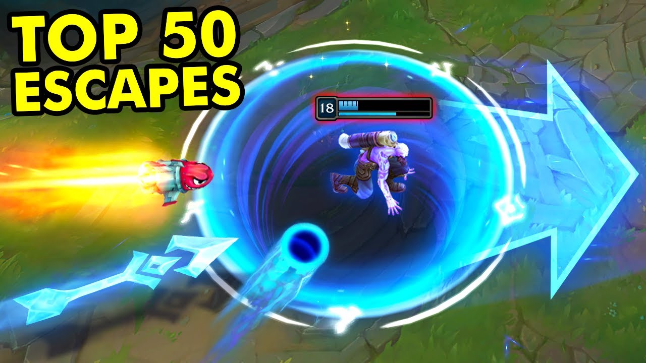 TOP 50 LEAGUE OF LEGENDS ESCAPES FROM 2024!