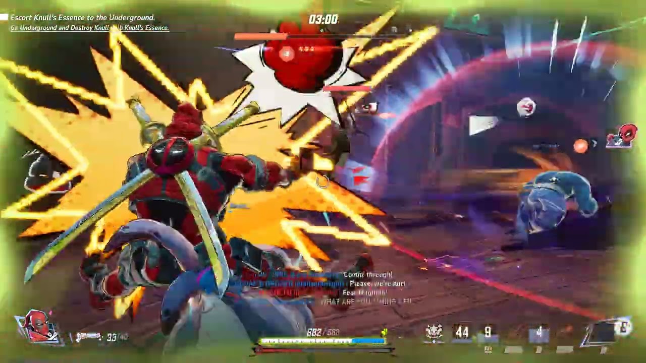 Marvel Rivals Clip - Wacky Immortal Tankpool Cart Gameplay