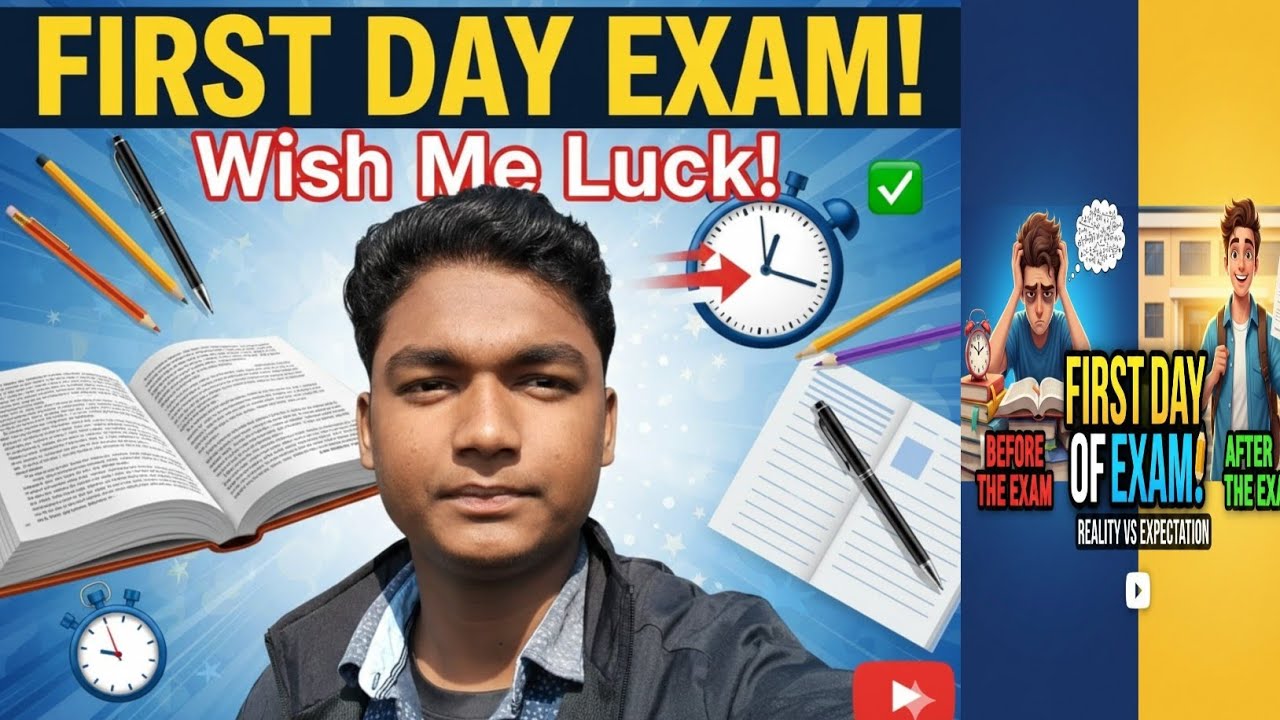 First Day of Exam #exam 