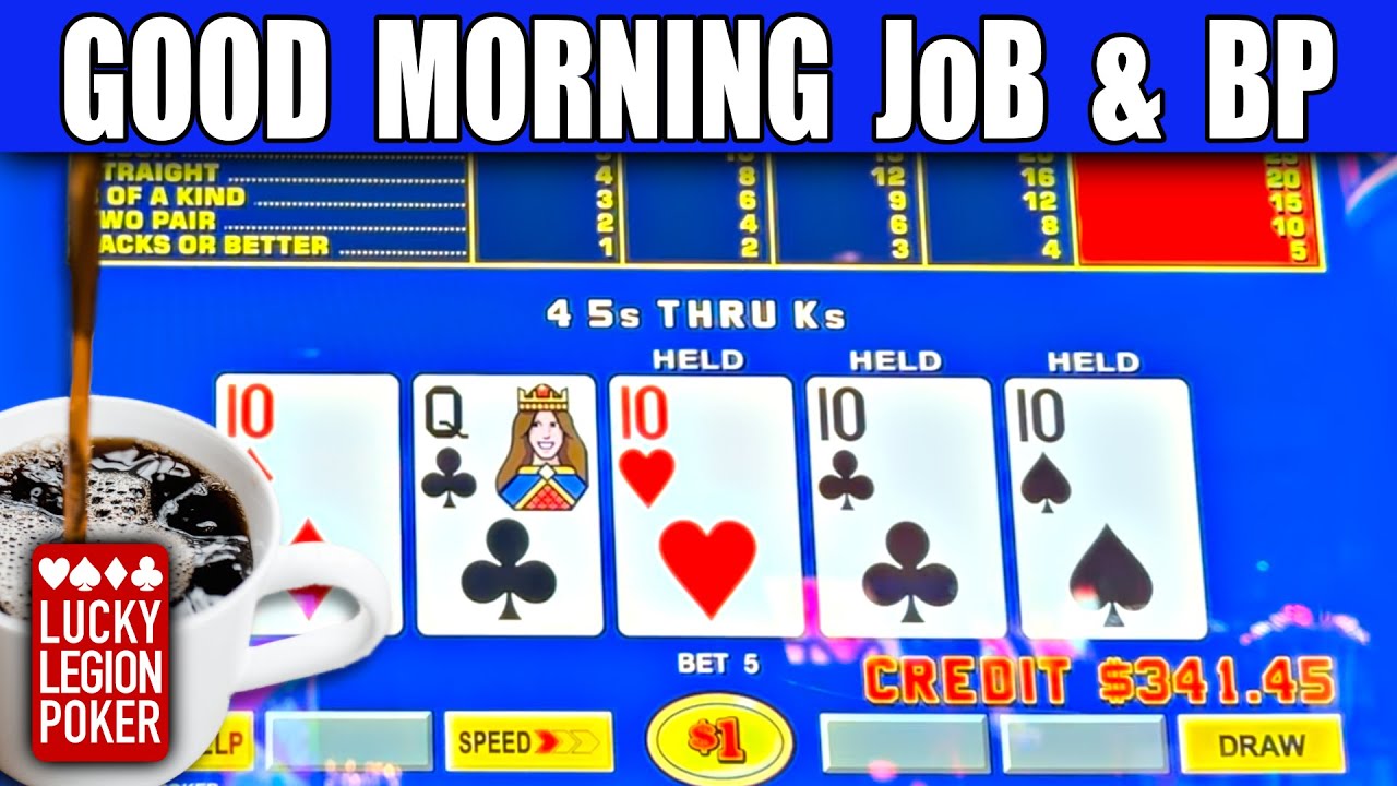Grinding Jacks or Better & Bonus Poker - Morning Video Poker Session