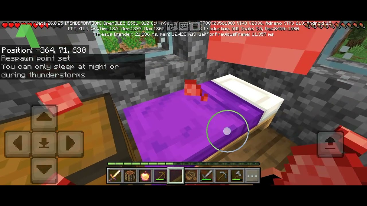 Minecraft built i got too lucky