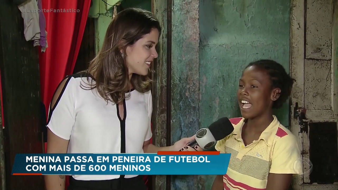 Menina passa em peneira de futebol com mais de 600 meninos