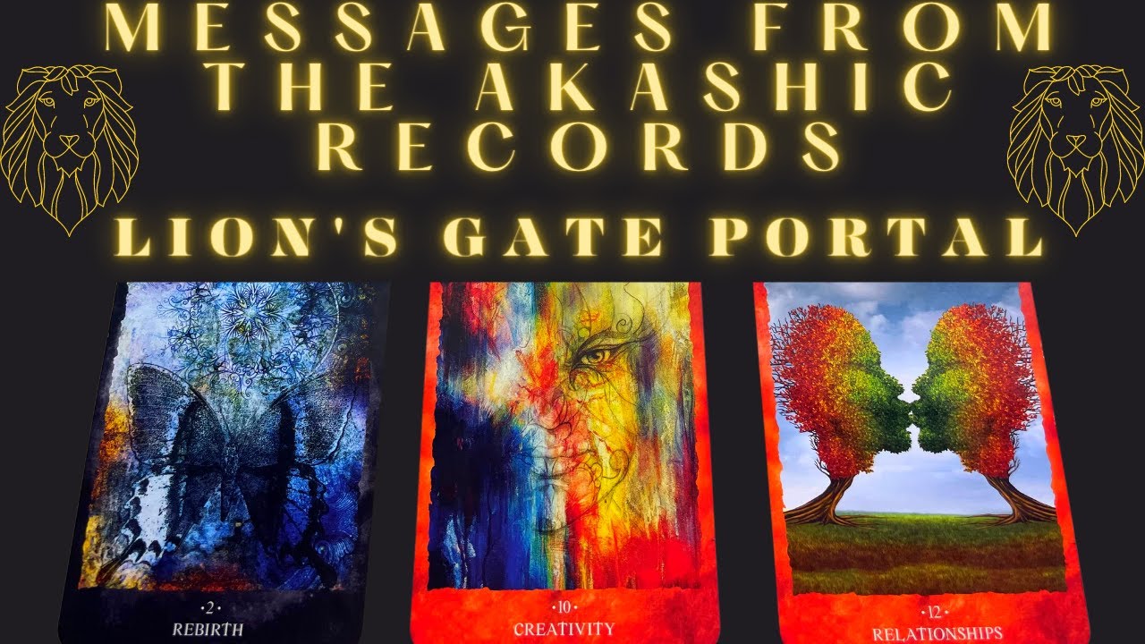 🦁Pick A Card🦁Lion's Gate Portal 8/8 and Secrets From Your Akashic Records! Guidance Timeless