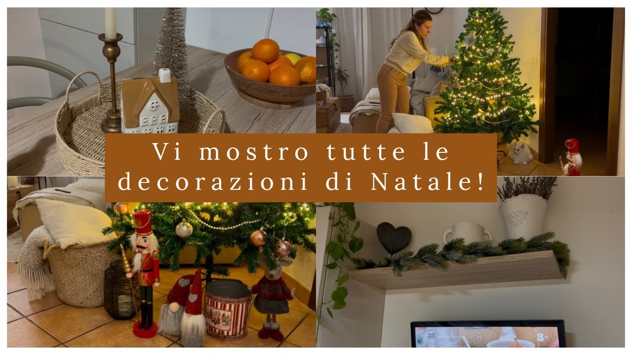 FINALMENTE ALBERO COMPLETO | Vi mostro le decorazioni di Natale