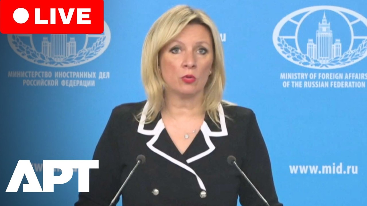 LIVE: Russia's Zakharova Addresses Media In Weekly Foreign Ministry Briefing | APT