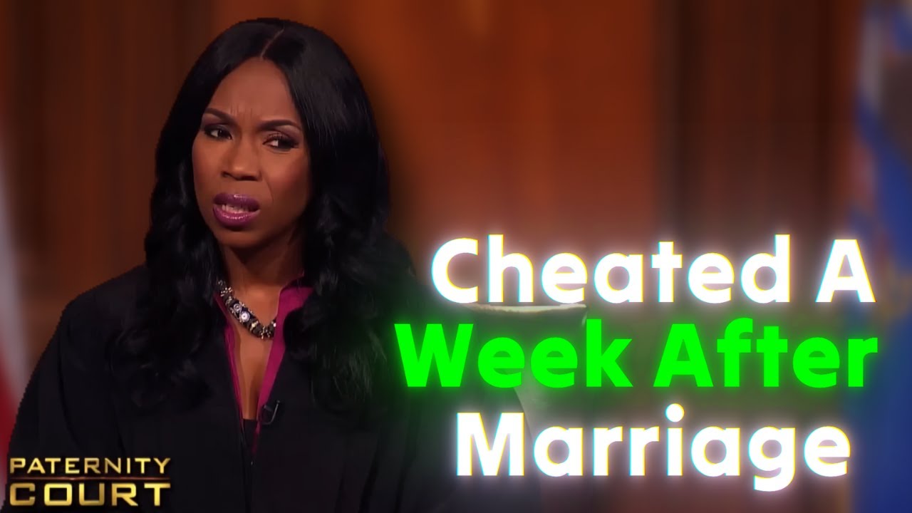 Cheating wife has multiple affairs one week after getting marriage 