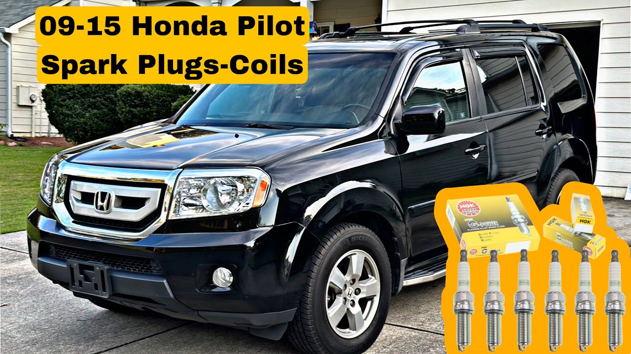Замена свечей зажигания и катушек зажигания Honda Pilot 2009–2015 гг.