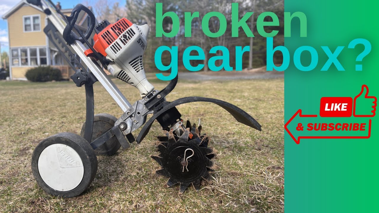 DISMANTLED small engine project - Stihl MM55 Garden Tiller
