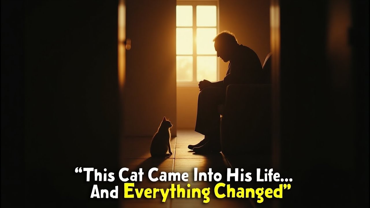 This Cat Changed the Life of a Lonely Old Man... 💔🐱 | Heartwarming Story