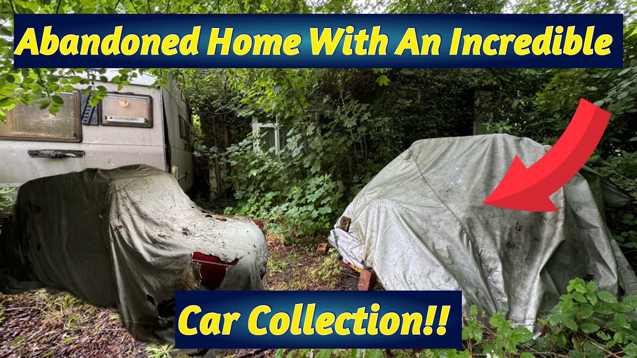 Abandoned Home With Many Rare British Sports Cars! This Will Blow You Away!! Incredible Discovery!