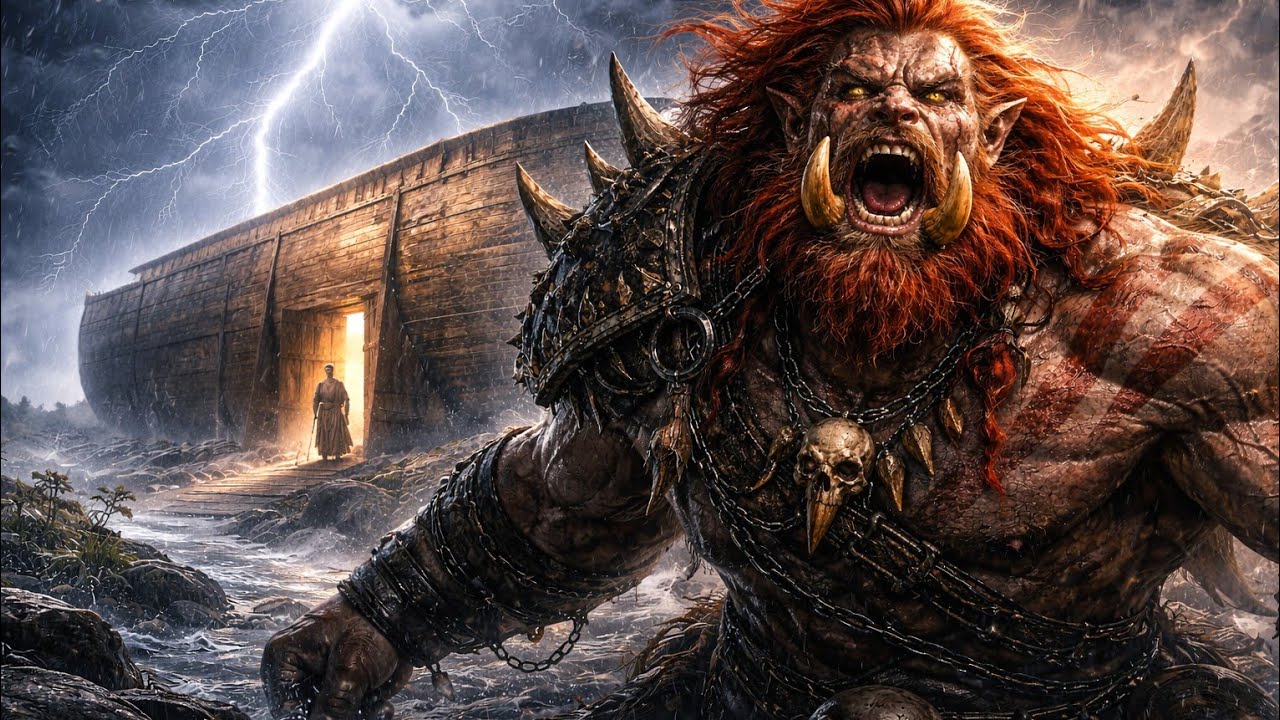 They Were Invincible… Until the Rain Fell Giants vs. Flood: The Final Judgment
