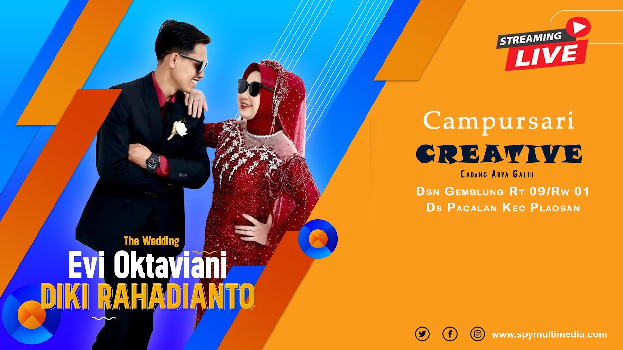 LIVE CS AE CREATIVE ARYA GALIH // Bg. DIKI & Rr. EVI // 07 Juli 2024 Gemblung, Plaosan, Magetan