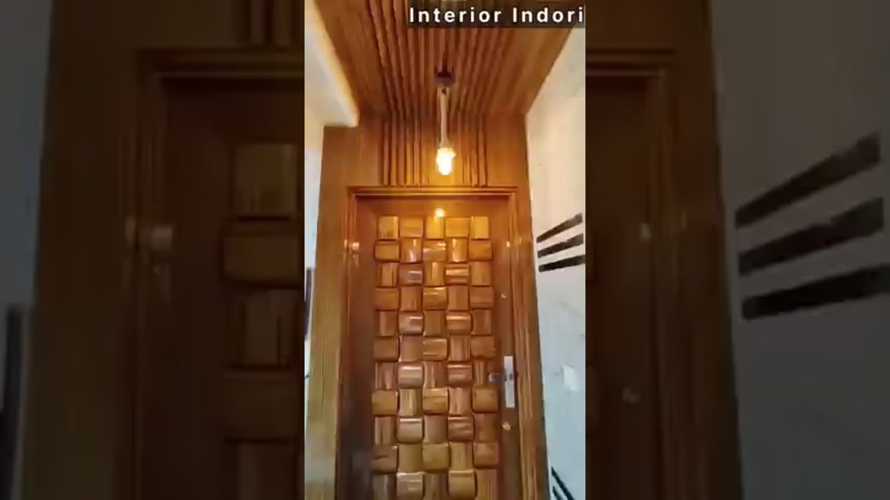 all interior kaj kora hoy 🏢🏢🏢🚪#interior #indori  #carpenter #kaj #shorts