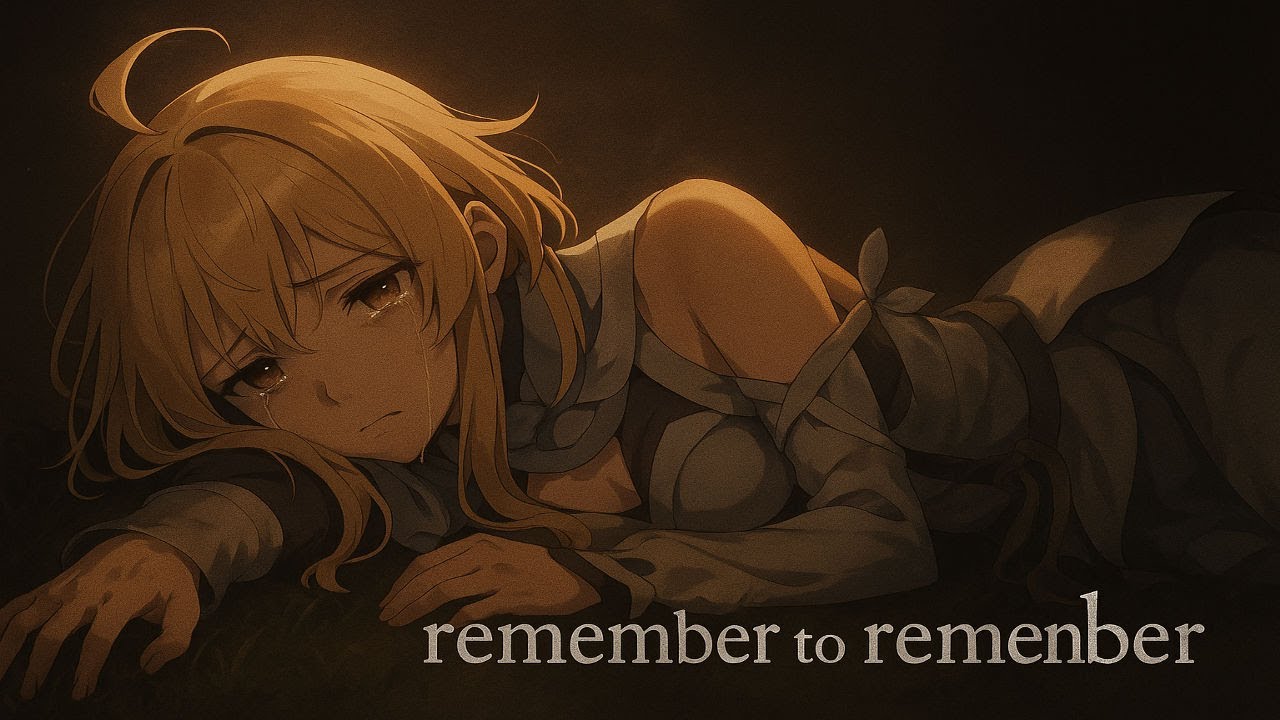 🎧 Nightcore - Remember To Remember Me (Isak Danielson) | Emotional & Sad Song [Lyrics]