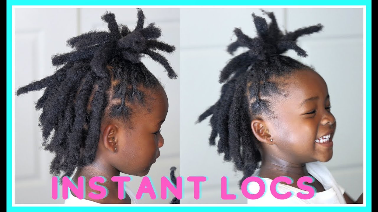 INSTANT LOCS ON TODDLER | NO EXTENSIONS TUTORIAL