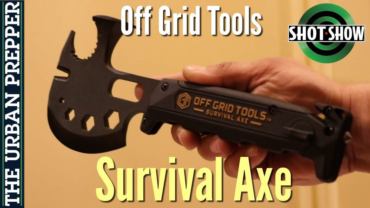 Survival Axe by Off Grid Tools | Shot Show