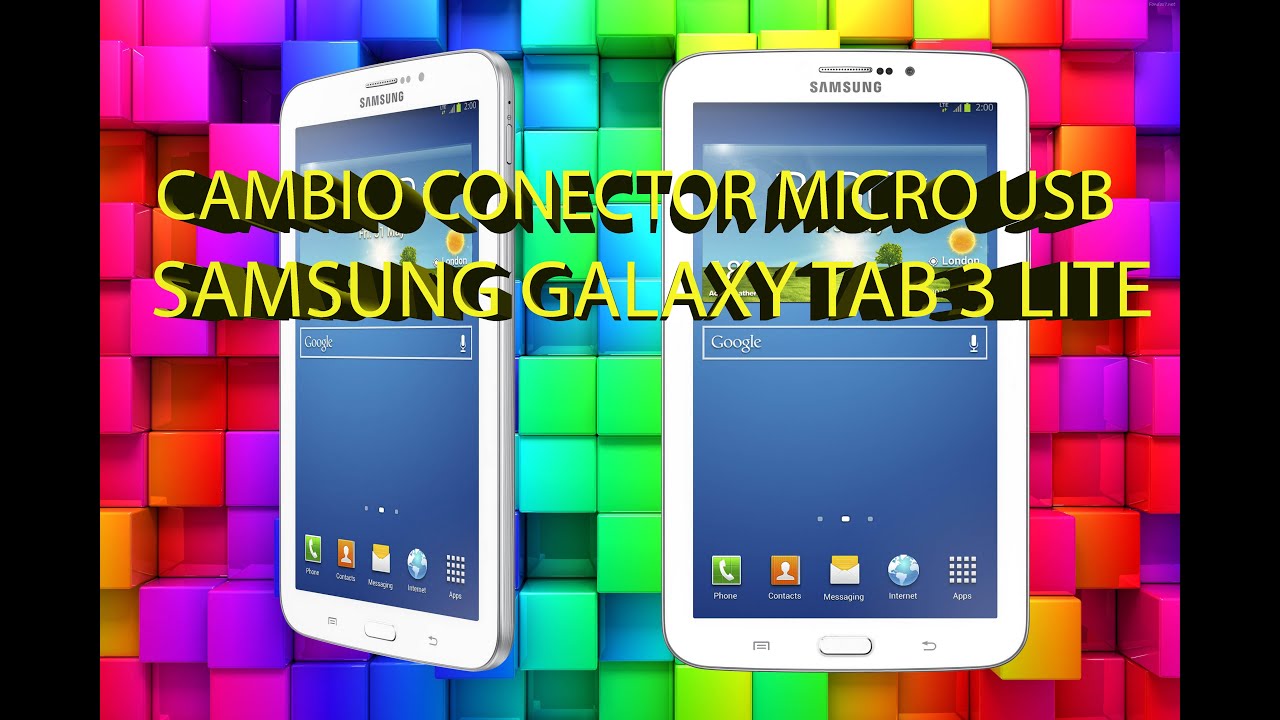 SAMSUNG GALAXY TAB 3 LITE NO CARGA