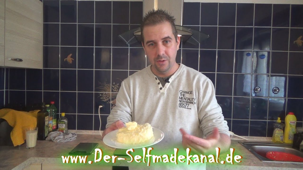Butter selber machen / Butterherstellung Anleitung