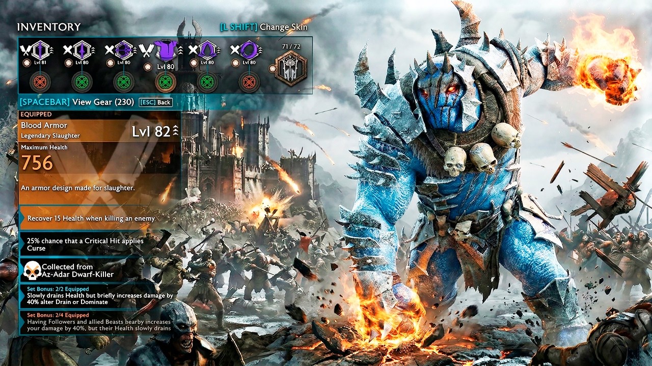 SHADOW OF WAR - THE RAREST OVERLORD IN THE GAME! EXTERMINATOR