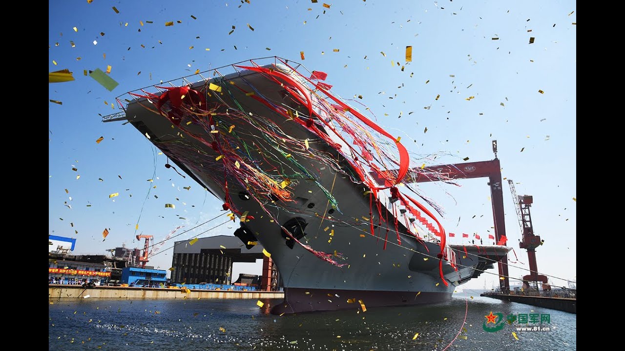 China commissions first domestically built aircraft carrier