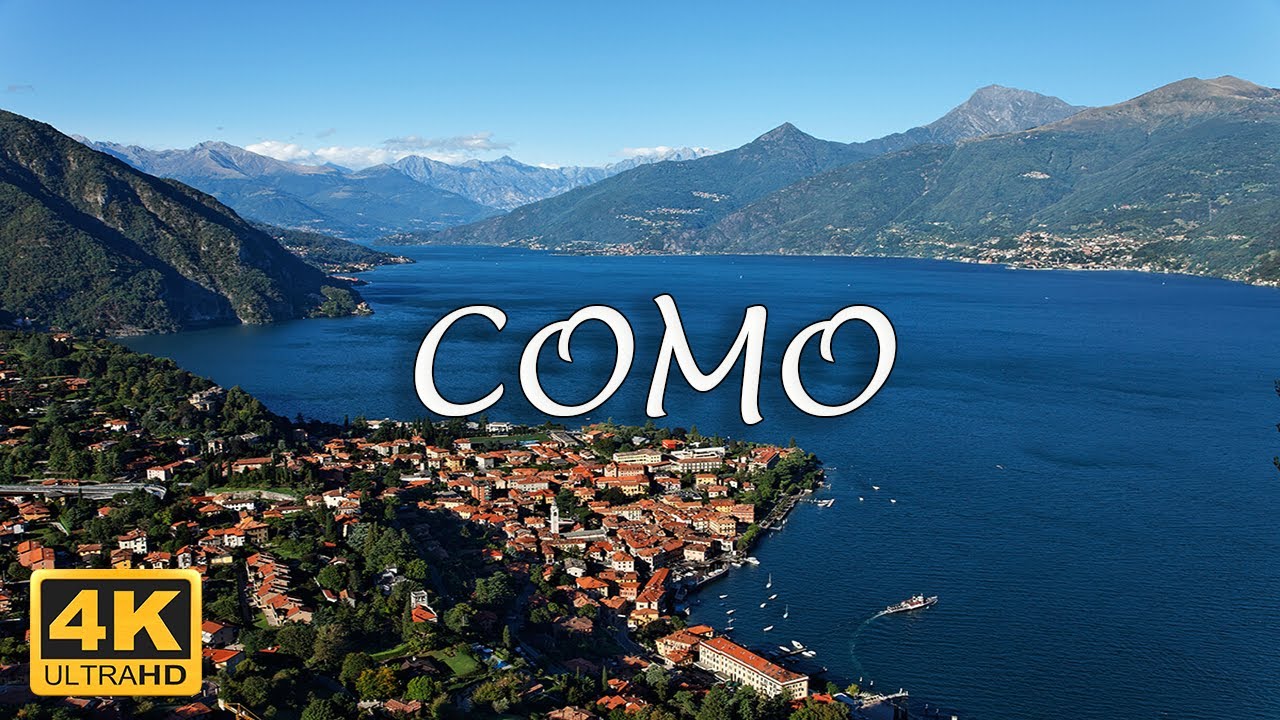 Como Town, Italy 🇮🇹 | 4K Drone Footage