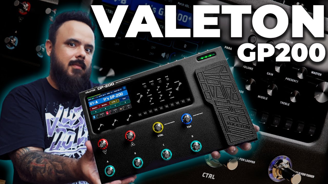 VALETON GP 200: UMA PEDALEIRA SENSACIONAL E DE EXCELENTE CUSTO BENEFÍCIO!